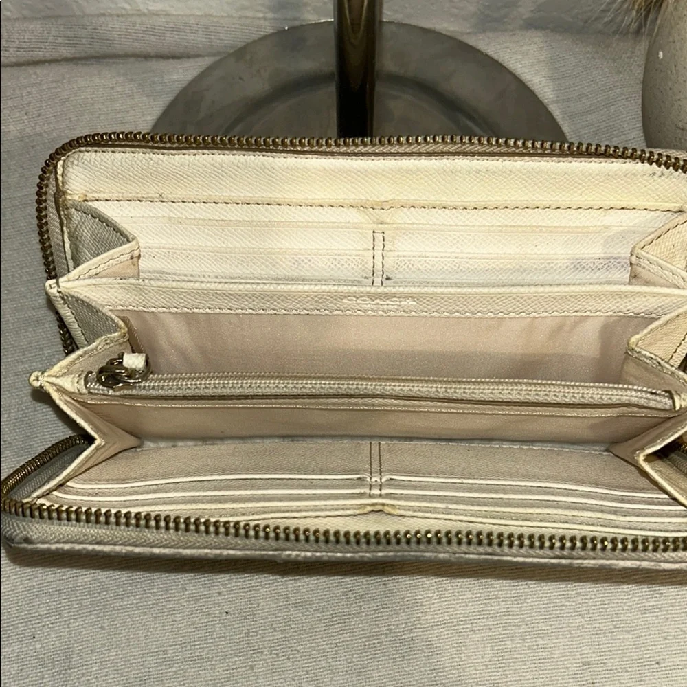 Coach Tan and Cream Women's Bag